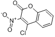 4-氯-3-硝基香豆素分子式结构图