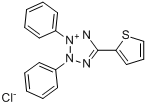 2,3-二苯基-(2-噻吩基)四氮唑分子式结构图