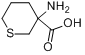 3-氨基四氢-2H-噻喃-3-羧酸分子式结构图