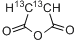 顺丁烯酸酐-2,3-13C2分子式结构图