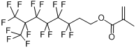 1H,1H,2H,2H-全氟-7-甲基辛基异丁烯酸盐分子式结构图