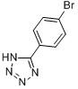 5-(4-溴苯基)-1H-四唑分子式结构图