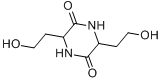 3,6-双(2-羟乙基)-2,5-二酮哌嗪分子式结构图