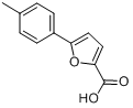 5-(4-甲基苯基)-2-糠酸分子式结构图