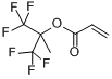 六氟-2-甲基异丙基丙烯酸盐分子式结构图