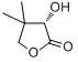 L-(+)-泛解酸内酯;S-泛解酸内酯;S(+)-2-羟基-3,3-二甲基-γ-丁内酯;L-(+)-泛解酸内酯分子式结构图