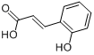 反式-2-羟基肉桂酸;反式-2-羟基肉桂酸;反式邻羟基苯基丙烯酸；邻香豆酸(反式)；邻羟基肉桂酸分子式结构图