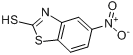 5-Nitro-2(3H)-benzothiazolethione分子式结构图