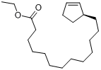 晁模酸乙酯;晁模酸乙酯;环戊烯-2-十三酸乙酯分子式结构图