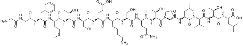 des-Tyrˊ-γ-内啡肽;des-Tyrˊ-γ-内啡肽;去酪氨酸ˊ-γ-内啡肽分子式结构图