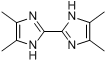 2,2-双(4,5二甲基咪唑)分子式结构图