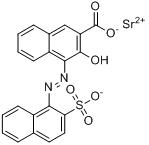 3-羟基-4-[(2-硫代-1-萘基)偶氮]-2-萘羧酸锶;3-羟基-4-[(2-硫代-1-萘基)偶氮]-2-萘羧酸锶;分子式结构图