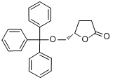 5-O-三苯甲基-2,3-二脱氧-D-甘油五酮-1,4-内酯分子式结构图