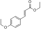 反-4-乙氧基肉桂酸乙酯分子式结构图