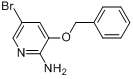 2-氨基-5-溴-3-苄氧基吡啶分子式结构图