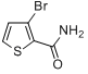 3-溴噻吩-2-甲酰胺分子式结构图