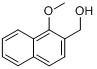 1-甲氧基-2-萘甲醇分子式结构图