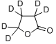 γ-丁内酯-D6分子式结构图