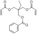 三羟甲基丙烷苯甲酸二丙烯酸分子式结构图