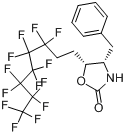 (4S,5R)-(-)-4-Benzyl-5-(3,3,4,4,5,5,6,6,7,7,8,8,8-tridecafluorooctyl)-2-oxazolidinone分子式结构图