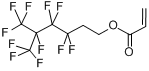 2-(全氟-3-甲基丁基)乙基丙烯酸分子式结构图