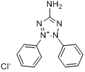 2,3-二苯基-5-氨基四氯化物分子式结构图