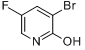 3-溴-5-氟-2-羟基吡啶分子式结构图