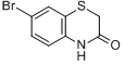 7-溴-2H-1,4-苯噻嗪-3(4H)-酮分子式结构图