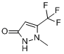 3-羟基-1-甲基-5-三氟甲基-1H-吡唑分子式结构图