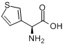 L-α-(3-噻吩基)甘氨酸分子式结构图