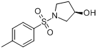 1-(对甲苯磺酰)-(R)-(-)-3-羟基吡咯烷分子式结构图