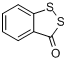 3H-1,2-苯丙二硫醇-3-酮分子式结构图