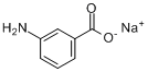 3-氨基安息香酸钠;3-氨基苯甲酸钠盐分子式结构图