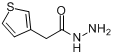 噻吩-3-醋酸肼;2-(3-噻吩基)乙醇肼分子式结构图