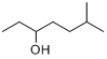 6-甲基-3-庚醇分子式结构图