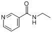 N-乙基烟酰胺分子式结构图