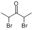 2,4-二溴-3-戊酮分子式结构图
