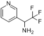 1-(3-吡啶基)三氟乙胺分子式结构图