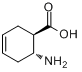 反-2-氨基-4-环己烯-1-甲酸分子式结构图