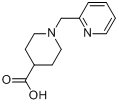 1-Pyridin-2-ylmethylpiperidine-4-carboxylicacid分子式结构图