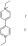 乙基紫精二碘化物分子式结构图