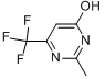 2-甲基-6-三氟甲基-4-羟基嘧啶;2-甲基-6-三氟甲基-4-羟基嘧啶;分子式结构图