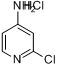 2-氯-4-氨基吡啶盐酸盐;2-氯-4-氨基吡啶盐酸盐;分子式结构图