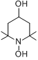 1,4-二羟基-2,2,6,6-四甲基哌啶分子式结构图