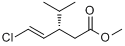 (2S,4E)-5-氯-2-异丙基戊-4-烯酸甲酯; 阿利克仑-11分子式结构图