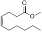 顺式-4-癸烯酸甲酯分子式结构图