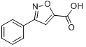 3-苯基-5-异噻唑羧酸分子式结构图