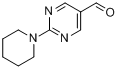 2-(哌啶-1-基)嘧啶-5-甲醛分子式结构图