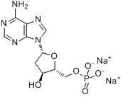 5′-鸟苷酸二钠;脱氧鸟苷酸二钠;2'-脱氧-5-鸟苷酸二钠分子式结构图