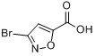 3-Bromoisoxazole-5-carboxylicacid分子式结构图